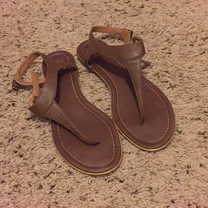 Taupe Sandals